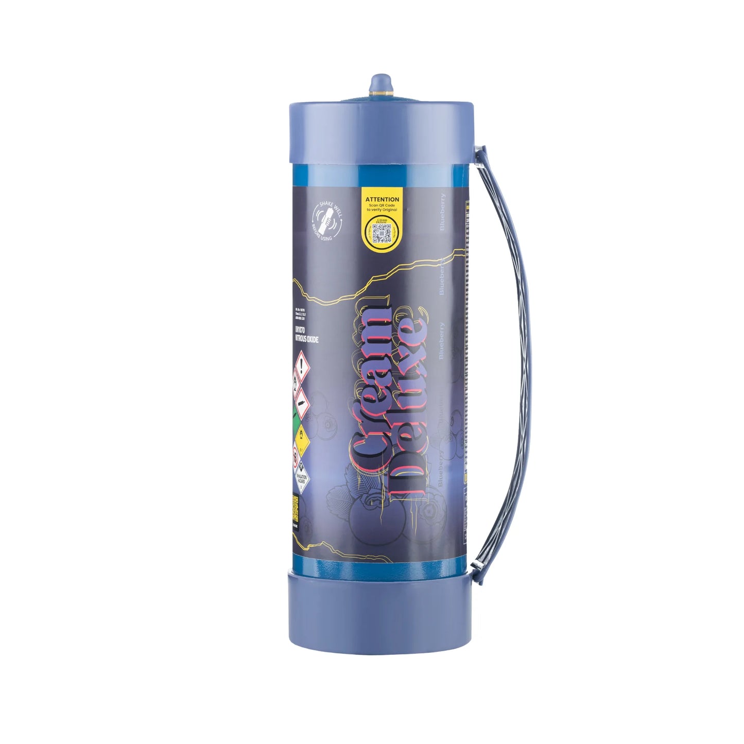 Cream Deluxe Blueberry N2O 2000g Maxxi 🫐
