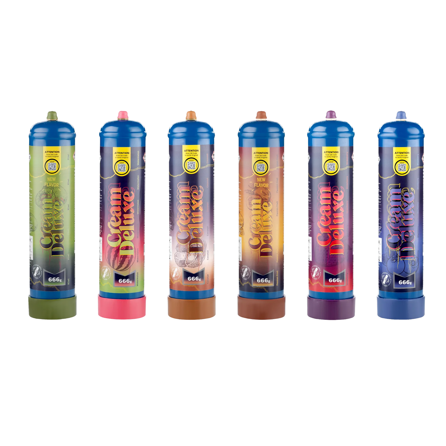 Cream Deluxe 666g Flavor Discovery Set