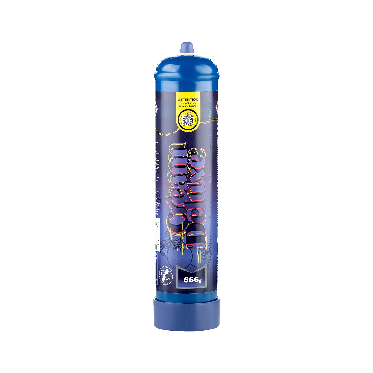 Cream Deluxe Blueberry Nitrous Oxide 666g 🫐