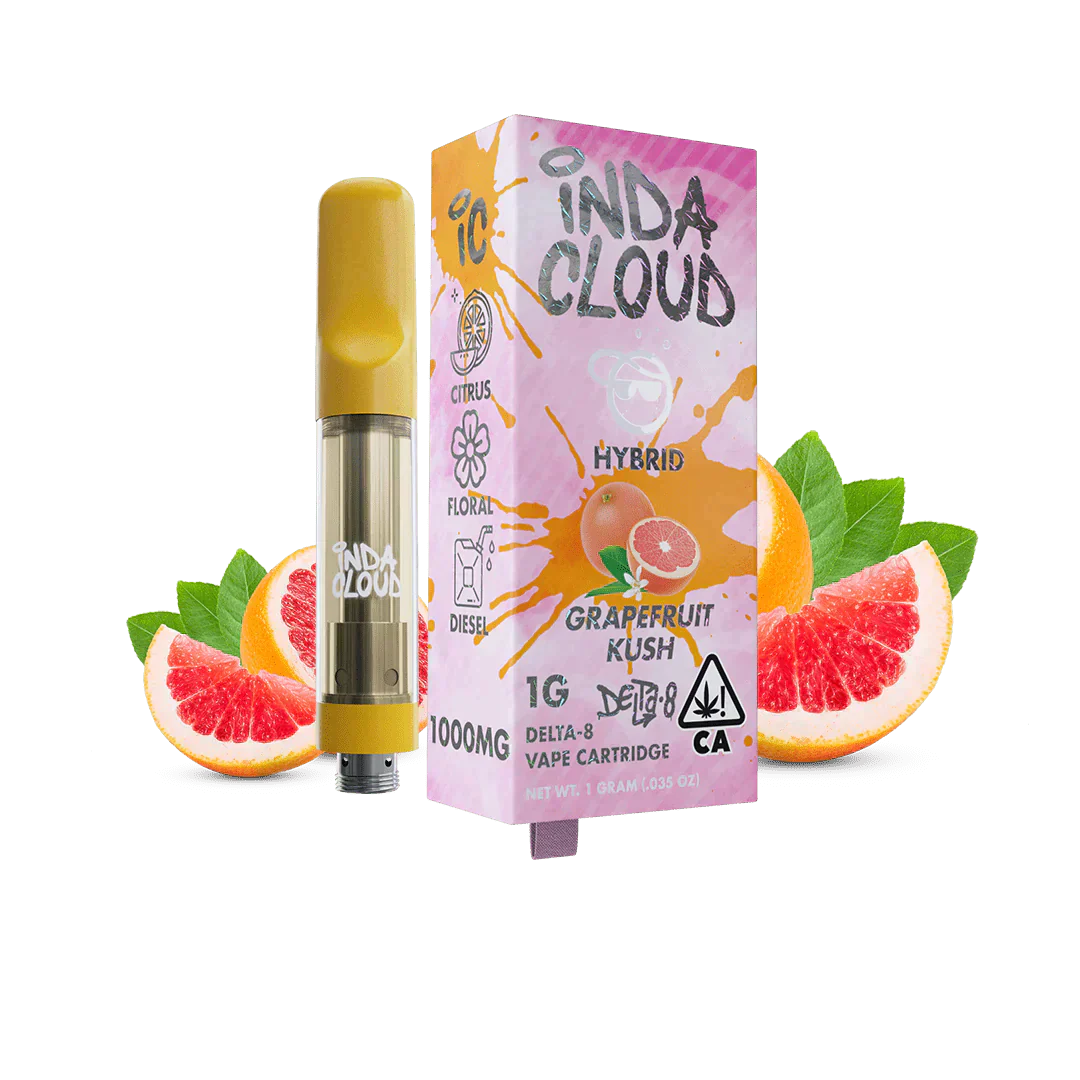 Indacloud - Grapefruit Kush THC Vape 1G