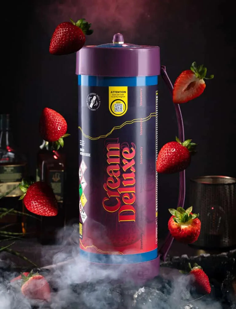 Cream Deluxe Strawberry N2O 2000g Maxxi ๐