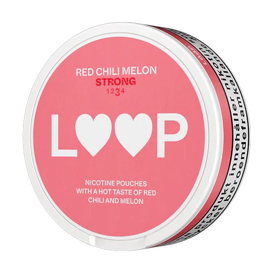 Loop Red Chili Melon Strong (paquet de 10)