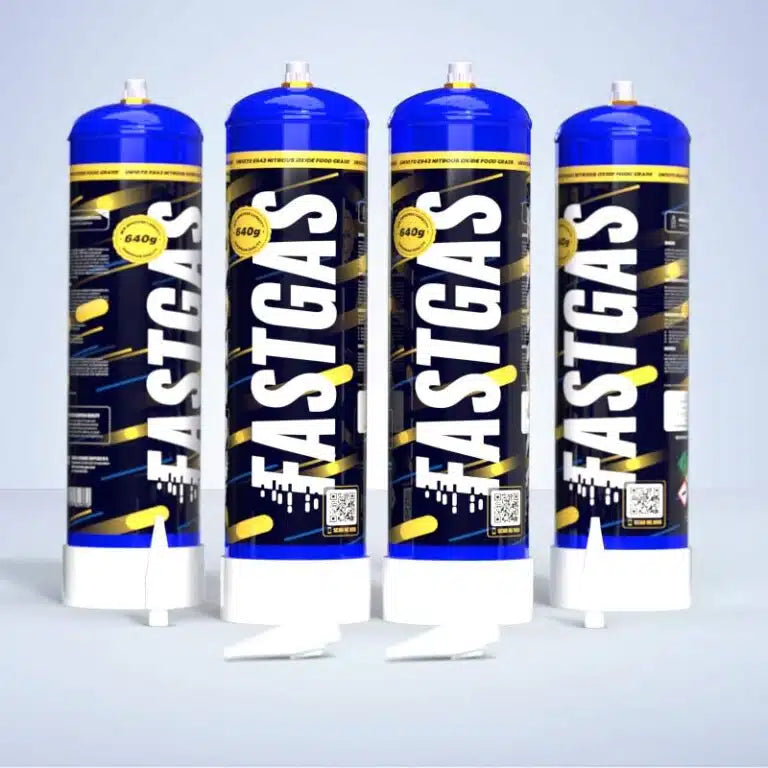 Nitrous Oxide 640g Tube – 4 Pack