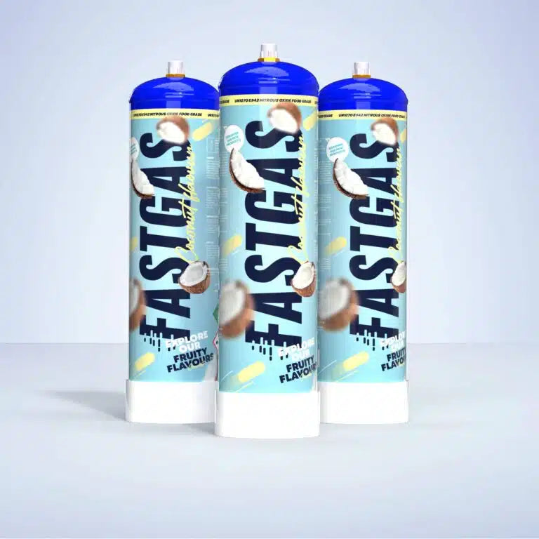 Nitrous Oxide 640g Tube – 3 Pack Coconut