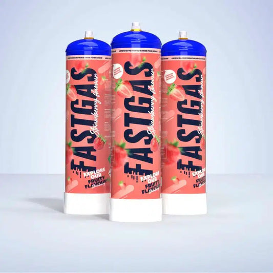 Nitrous Oxide Tube – 3 Pack Strawberry 