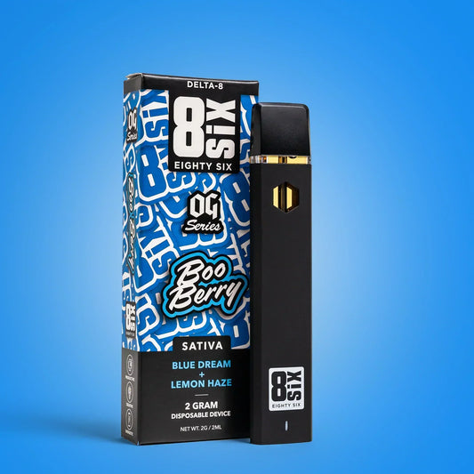 Boo Berry Delta-8 THC 2G Disposable (Blue Dream)
