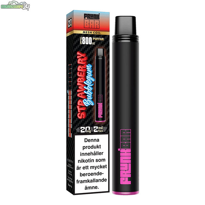 Frunk Bar MESH Strawberry Bubbelgum 20mg 600 Puffar
