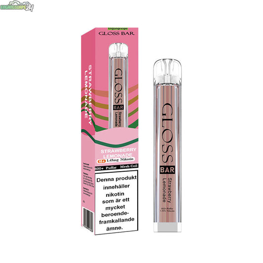 Gloss Bar Mesh Strawberry Lemonade 14.5mg 600 Puffs