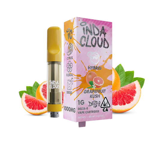 Indacloud - Grapefruit Kush THC Vape 1G