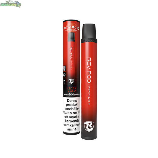 Rev Pod MESH Fizzy Cola 10mg 600 Puffar