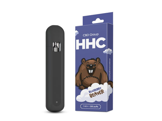 Blueberry Beaver HHC Disposable Vape | 96% | 1 ml 