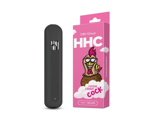 Cotton Candy HHC Disposable Vape | 96% | 1 ml 