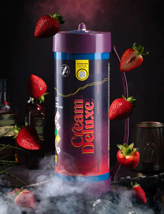 Cream Deluxe Jordgubb N2O 2000g Maxxi 🍓