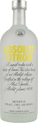 Absolut Lemon 1 liter