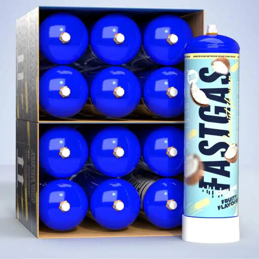Nitrous Oxide 640g Tube – 12 Pack Coconut 