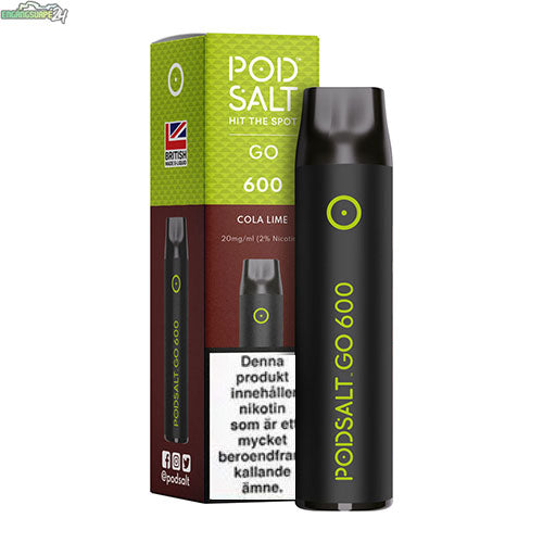 Pod Salt 600 Cola Lime 20mg 600 Puffs